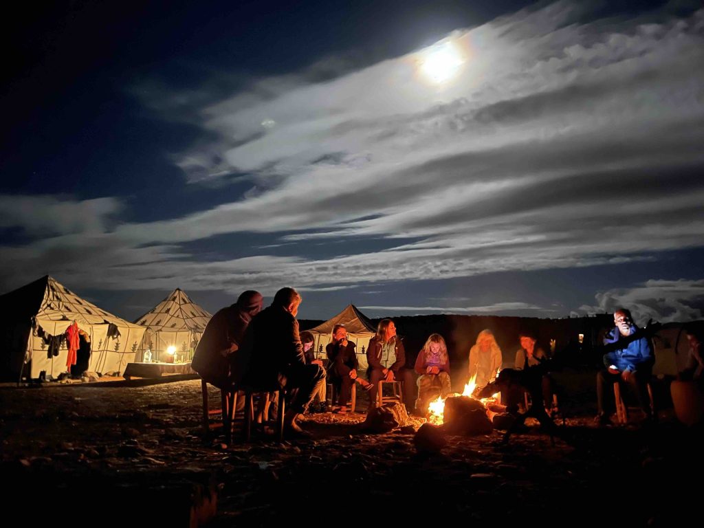 dove dormire in Marocco- tappa di camping in tende berbere a essaouira